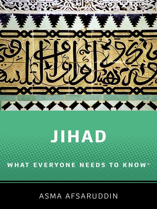 Title details for Jihad by Asma Afsaruddin - Available